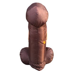 Conception drôle Costume fantaisie tenue gonflable pénis fête Costume pour Adt haute qualité nouveau écologique 100% Polyester unisexe - Product Image 6