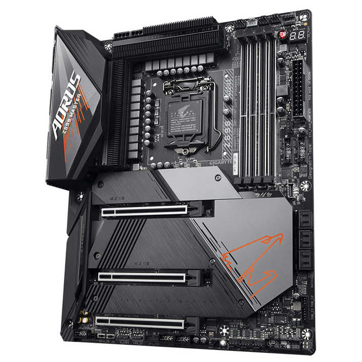 GIGABYTE Z590 AORUS MASTER マザーボード（DDR4、LGA 1200ソケット