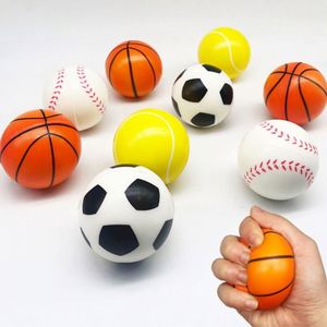 Mini Basketball Stress Balls 2.5 Inch Soft PU Foam <b>Spring</b> Back Customized Logo Kids Party <b>Decoration</b> Promotional Gifts PANDA - Product Image 1