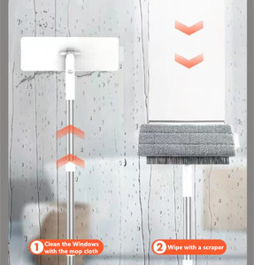 Bán Buôn 6-Trong-1 Ma Thuật Lau Bộ Đa-Chức Năng Dài Phẳng Sợi Nhỏ Xử Lý Thiết Kế Mới Nhà Làm Sạch Công Cụ Hot Bán - Product Image 2
