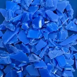 HDPE أسطوانة زرقاء الخردة إعادة الطحن LDPE LLDPE HDPEبلاستيك المواد الخام سعر المصنع
