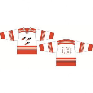 Jersey de Hockey Auténtico Sublimado con Número Personalizado Innovador y de Gran Tamaño - Product Image 3