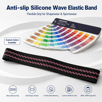 Bande élastique antidérapante en silicone pour ceinture de maintien