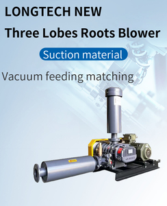 Souffleur Roots haute pression 3HP 5HP 10HP pour l'aquaculture, l'élevage de crevettes, l'alimentation en oxygène, système turbo - Product Image 2
