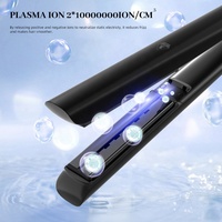 Plancha de Pelo 2 en 1 con Cerámica Iónica Infrarroja, Control de Temperatura Eléctrico para Peinado Profesional en Salón