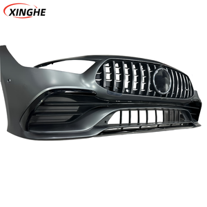 Pour Mercedes Benz <span class=keywords><strong>AMG</strong></span> pare-chocs avant GT290 kit de carrosserie avant de voiture GT50 GT53 assemblage avant de carrosserie - Product Image 3
