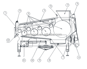 Nhỏ Apple vành đai máy ép nước ép táo thiết bị thủy lực áp lực cao Máy - Product Image 3