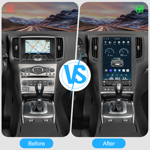 Nuevo Reproductor de DVD Vertical para <span class=keywords><strong>Auto</strong></span> de 13.6 Pulgadas para Infiniti G37 G35 2007 2015, Radio Estéreo, Grabadora, Nueva Actualización - Product Image 4