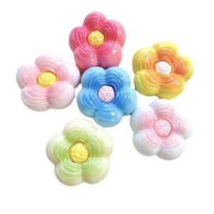 Kit <span class=keywords><strong>de</strong></span> Matériaux DIY pour Coque <span class=keywords><strong>de</strong></span> Téléphone Portable Motif Mille-Feuilles Floraux, Accessoires en Résine, Pinces à Cheveux, Élastiques à Cheveux - Product Image 5