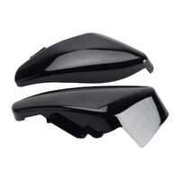 Couvercles de carénage de batterie latéraux noirs chromés pour Suzuki Boulevard Intruder M109R 06-22 M1800R VZR1800