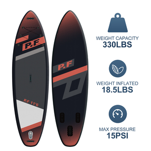 กระดาน SUP แบบเป่าลม OEM รุ่น All Round สำหรับเล่นในทะเล PF81/2 กระดานโต้คลื่นแบบเป่าลม Tablas Inflables ISUP Board Stan - Product Image 3