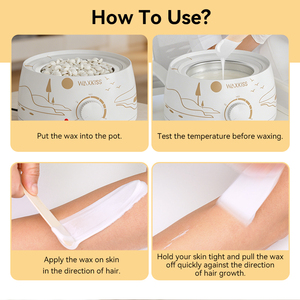 Waxkiss High Quality 500cc Wax <b>Heater</b> Machine Professional Portable Depilatory Wax Warmer for Beauty Salon - Product Image 5