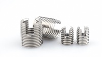 New Slotted Stainless Steel Thread Self-Tapping Insert with Circular Hole Corrosion-Resistant