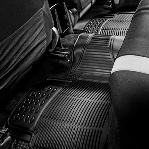 7 places universel 3d pvc tpe fit anti-dérapant voiture intérieur tapis de pied tapis sol ensemble rouleau - Product Image 2