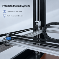 Imprimante 3D industrielle Protolink3D FDM de grande taille, volume d'impression 1200x1200x1200mm, construction en alliage d'aluminium, connectivité WiFi/USB