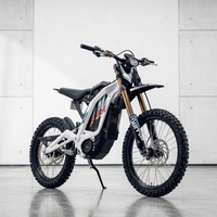 Moto tout-terrain électrique pour adultes à suspension intégrale Surron Light Bee X, 72V35Ah 10kW Zéro émission Eco Motocross
