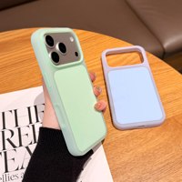 Coque de téléphone antichoc en silicone souple couleur bonbon pour iPhone 18 17 16 Pro Max 15 Funda