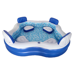 Bơi bơm hơi hồ bơi Gia Đình Dày Hồ bơi cho sân sau vườn bên nước nổi cho hồ bơi với tựa lưng footrest - Product Image 2