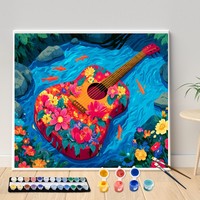 Cadeaux personnalisés, kits d'art à peindre par numéros, peinture à l'huile non personnalisée pour adultes, enfants, débutants, décoration de la maison