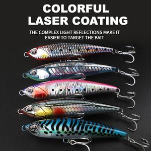 Señuelo de pesca artificial duro de 160 mm y 70 g para impresión 3D, tipo Crankbait <span class=keywords><strong>Yozuri</strong></span>, para muskellunge, con sublimación y anzuelo triple - Product Image 4