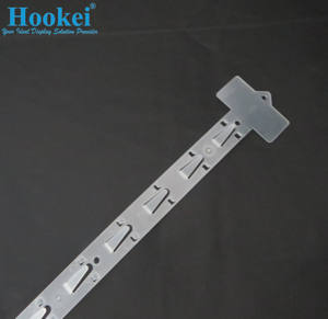 Clips en plastique, bandes en plastique PP, clips d'affichage suspendus avec 12 crochets - Product Image 1