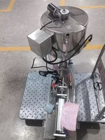 Machine de remplissage semi-automatique à chauffage rapide pour pâtes, 20-500 ml, avec trémie mélangeuse de 30 L, pour beurre de cacahuète, vente en gros
