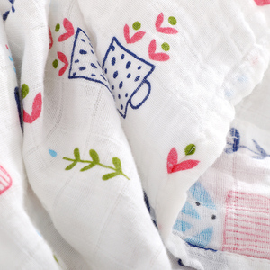 Cotone di Bambù Coperta Del Bambino Super Soft Mussola Pannolino <span class=keywords><strong>per</strong></span> Neonati 120x120 Bambini Swaddle Wrap <span class=keywords><strong>Per</strong></span> Bambini Telo da bagno Coperta - Product Image 4