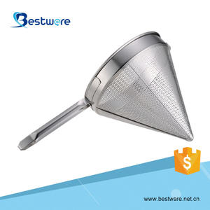 Embudo De Acero inoxidable para cocina, accesorios De Acero inoxidable, taza China, <span class=keywords><strong>colador</strong></span> De malla <span class=keywords><strong>chino</strong></span> - Product Image 2