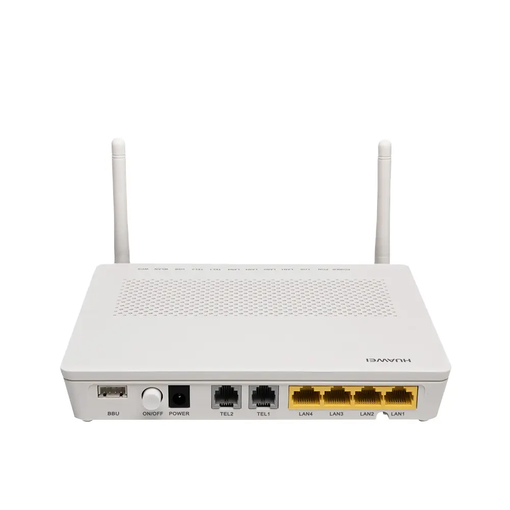 Huawei Router Modem HG8245H 4GE + 2 POTS + 1USB + WiFi FTTH Fiber optik GPON ONU Modem Ont Onu huawei