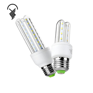<span class=keywords><strong>Paralume</strong></span> trasparente bianco latte a risparmio energetico E27 B22 <span class=keywords><strong>E14</strong></span> portalampada tipo U 5W led mais - Product Image 4