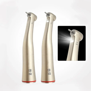 ELIJAH 1:5 Handpiece dentale con luce a Led a bassa velocità Handpiece 4 interno acqua ad angolo contrale in titanio Handpiece dentale - Product Image 1