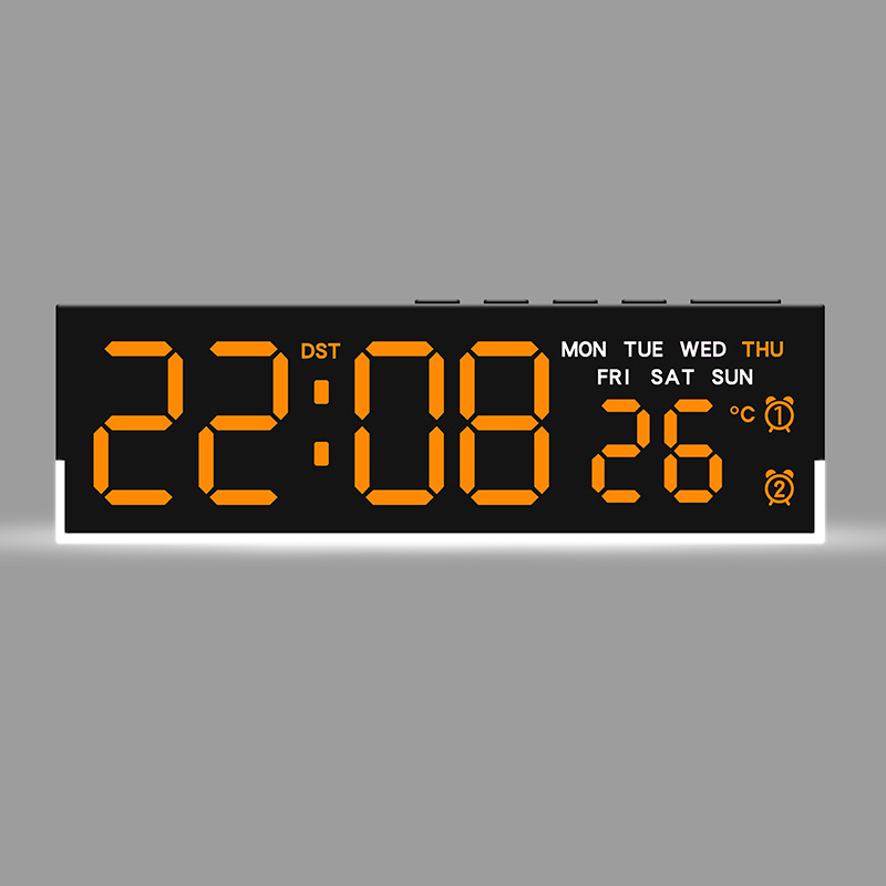 5519 lampe orange coque noire