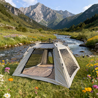 Vente d'usine - Accessoires de camping en plein air - Grandes tentes avec un espace généreux et une protection supérieure contre la pluie