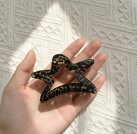 Pince à cheveux vintage en forme de griffe de requin, accessoire pour cheveux, pince à cheveux à maintien ferme pour cheveux épais et longs, maintient les cheveux en place pour les femmes