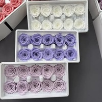 Fournisseur d'usine – Têtes de roses éternelles longue durée (3-5 ans), 10/12 pièces – Roses éternelles pour DIY, mariage, fête des Mères, arrangements floraux
