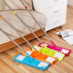 Squeeze Mop Wash Floor Ferramentas De Limpeza Plana Preguiçoso Casa Ajuda Chenille Cozinha Acessórios Banheiro Cor Microfibra