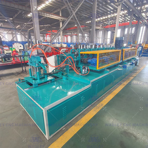 เครื่องขึ้นรูปเหล็กเส้นรูปตัวซีแบบอัตโนมัติสูง เครื่องขึ้นรูปเหล็กเส้นรูปตัวซีสำหรับโครงสร้างเหล็ก - Product Image 6