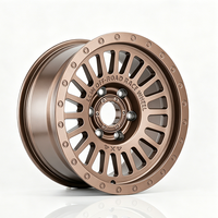Velg Offroad 20 Inch 9J 6061 T6 Forged Aluminium Alloy ET0 PCD 6x139.7 Matte Bronze Garansi 5 Tahun untuk Infiniti 4WD SUV