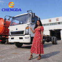Meilleur prix, camion châssis Sinotruck Howo 4X2 d'occasion de haute qualité à vendre