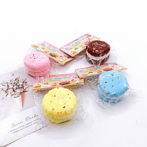 Jouet anti-stress tendance en gros : Squishy Taba Mochi, biscuits sandwich simulés, jouet à pincer pour enfants et adultes - Product Image 2