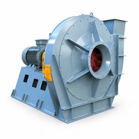 Ventilateur extracteur centrifuge en gros avec fixation murale pour l'évacuation des gaz industriels et la ventilation d'air frais en atelier