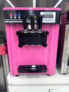 Machine à glace molle automatique à 3 saveurs, machine à glace de table, machine à glace commerciale - Product Image 2