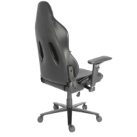 Chaise de bureau ergonomique moderne à dossier haut, accoudoirs 3D réglables, inclinable à 165°, chaise de gaming KD en métal pour la maison et le bureau