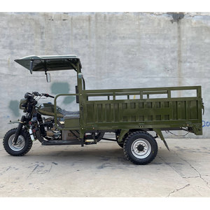 Motocicleta Confiable con Sidecar, Triciclo de Carrocería Abierta, Motor de Gasolina de 250cc, Carga Útil de 1500kg, Triciclo Logístico para África - Product Image 3