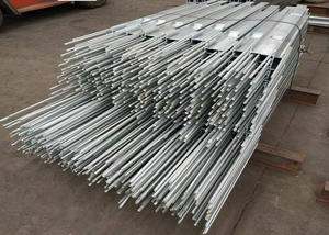 Poste H de hormigón galvanizado con refuerzo soldado para construcción de muros de contención y vigas de hormigón, de fábrica china - Product Image 2