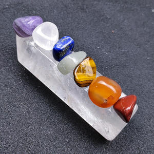 หินจักระธรรมชาติไม้กายสิทธิ์คริสตัลบำบัดหินพลังงานทางจิตวิญญาณ<span class=keywords><strong>หอ</strong></span>คอยควอตซ์ที่ชัดเจนสำหรับการทำสมาธิ - Product Image 3