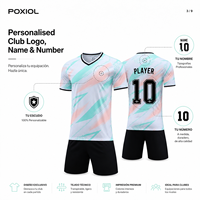 Özel Futbol Formaları Kişiselleştirilmiş Formalar Şortlar Takım Üniformaları Kulüp Logosu Oyuncu Adı Numarası Amatör İspanya için Nefes Alabilen Dayanıklı