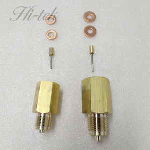 1/2: एनप्ट पिस्टन प्रकार पीतल का दबाव गेज स्नूबर न्यूमेटिक उपकरण - Product Image 5