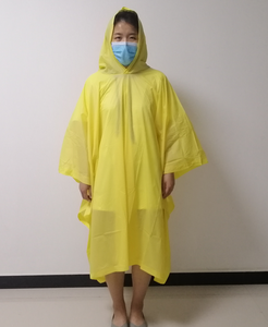 Poncho de <span class=keywords><strong>Lluvia</strong></span> Reutilizable de PVC con Logotipo Personalizado al por Mayor para Adultos, Impermeable, con Capucha, para Eventos al Aire Libre, Senderismo y Viajes - Product Image 3