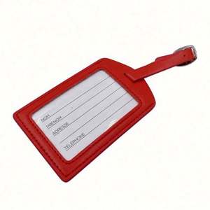 Etiqueta de Equipaje Personalizada de Cuero PU a Precio de Fábrica, Etiqueta de Equipaje Económica para Viajes - Product Image 3